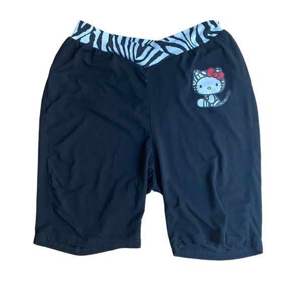 Hello Kitty Black Bike Shorts Size Small - Picture 1 of 4